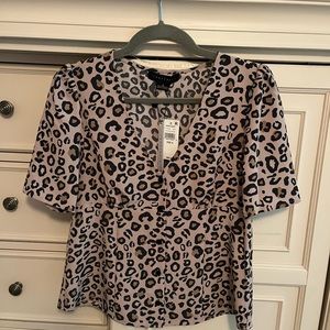 Cheetah Blouse
